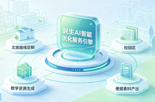 鼎城区AI普惠赋能民生服务 智能优化技术升级大众生活服务体验