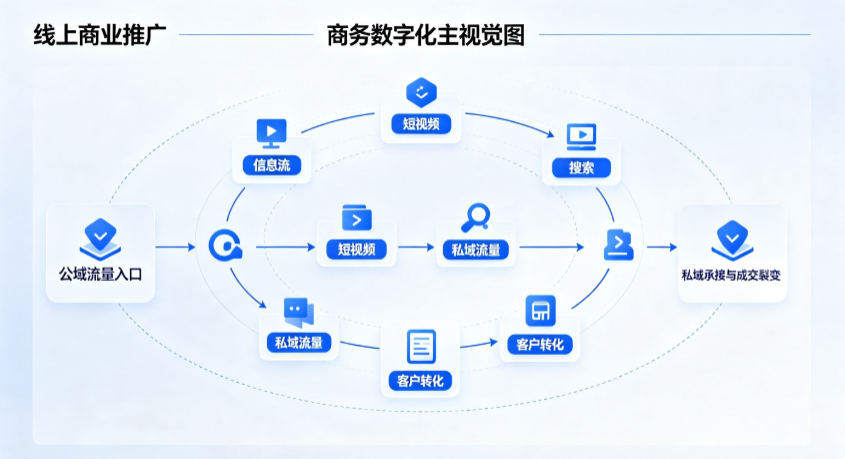 鼎城区线上商业推广怎么做？全域流量闭环搭建与低成本转化实战指南